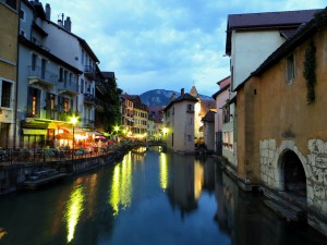 Annecy, les canaux de la vieille ville Annecy